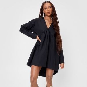 Oversized Poplin Smock Shirt Mini Dress size US 2 nwt